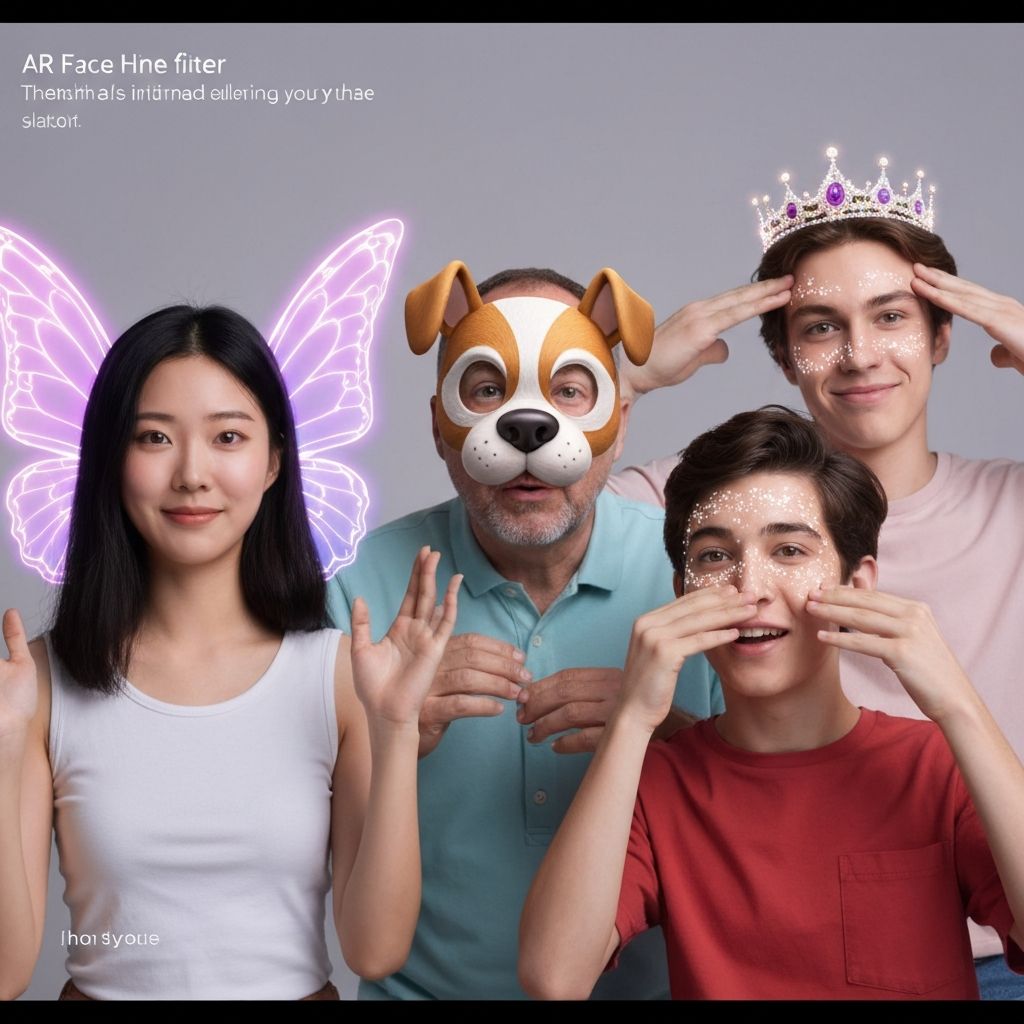 AR Face Filter App