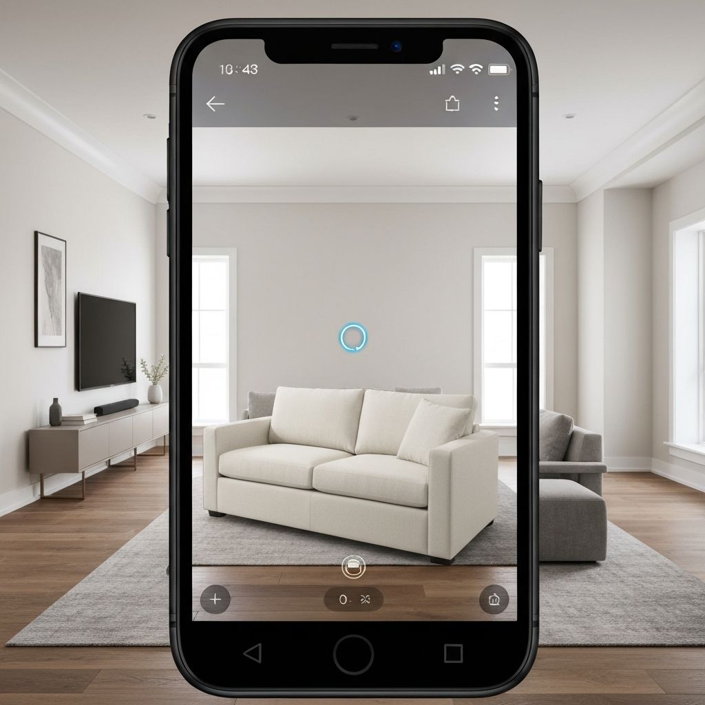Markerless Furniture Placement