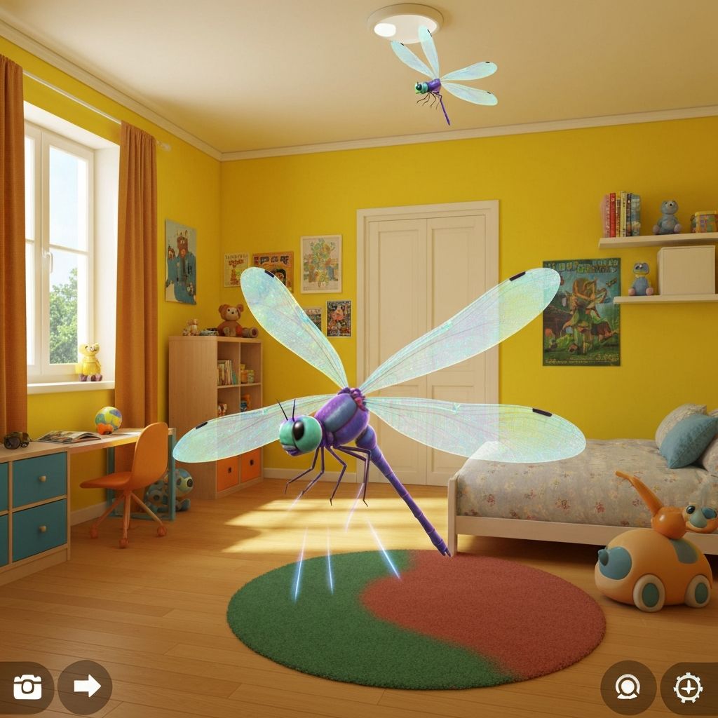 AR Dragon Fly Game