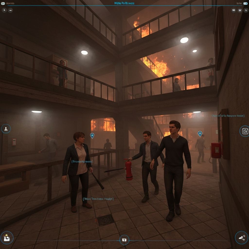 VR Fire Safety Training